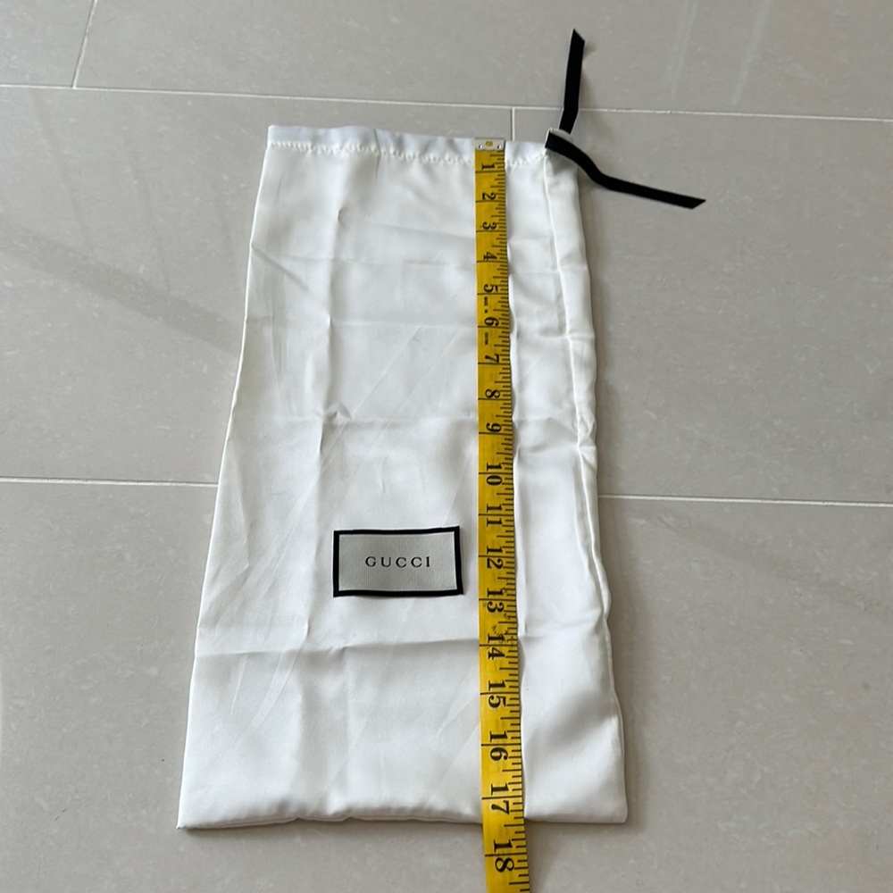 Gucci shoe dust bag